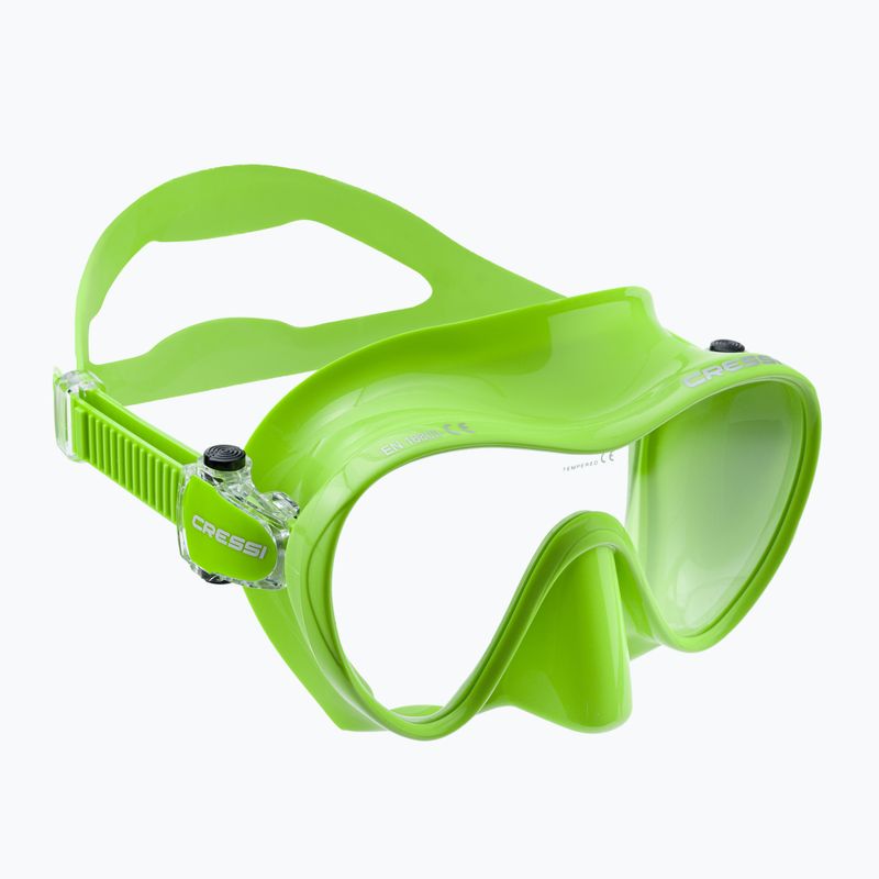 Cressi F1 búvármaszk zöld WDN281067
