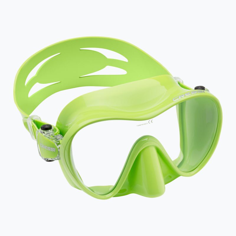 Cressi F1 búvármaszk zöld WDN281067 7