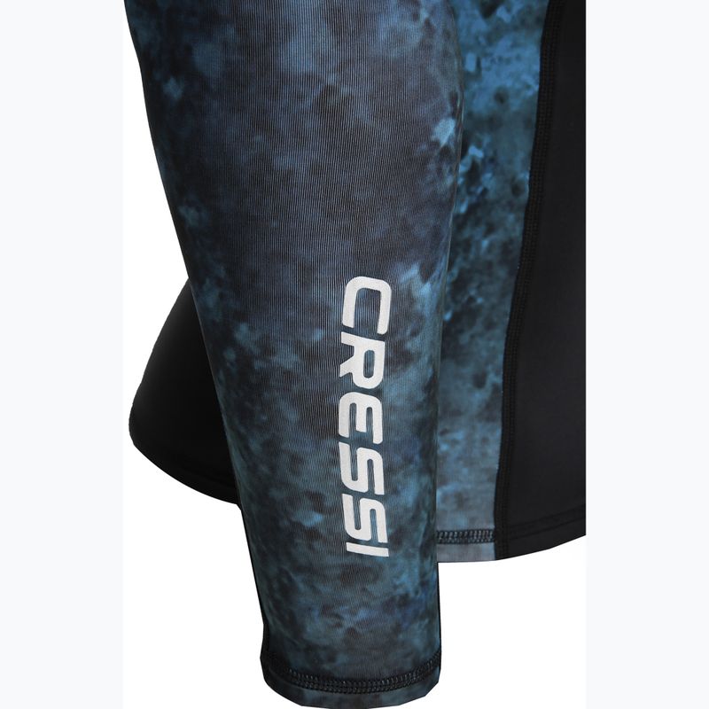 Férfi Cressi Cobia Hunter camo kék úszó hosszú ujjú ing 6