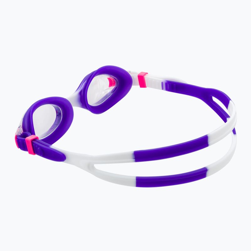 Cressi Dolphin 2.0 gyermek úszószemüveg lila és fehér USG010430 4