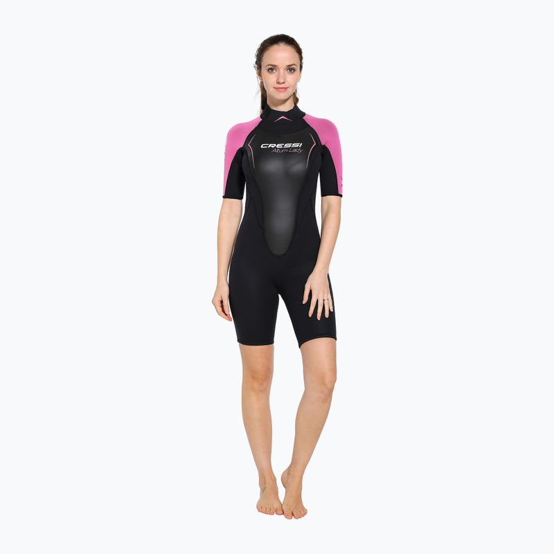 Női Cressi Altum búvárruha Shorty 3mm fekete XLV436061 XLV436061