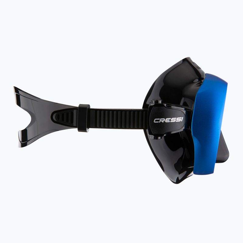 Cressi A1 Anti Fog búvármaszk fekete/kék 3