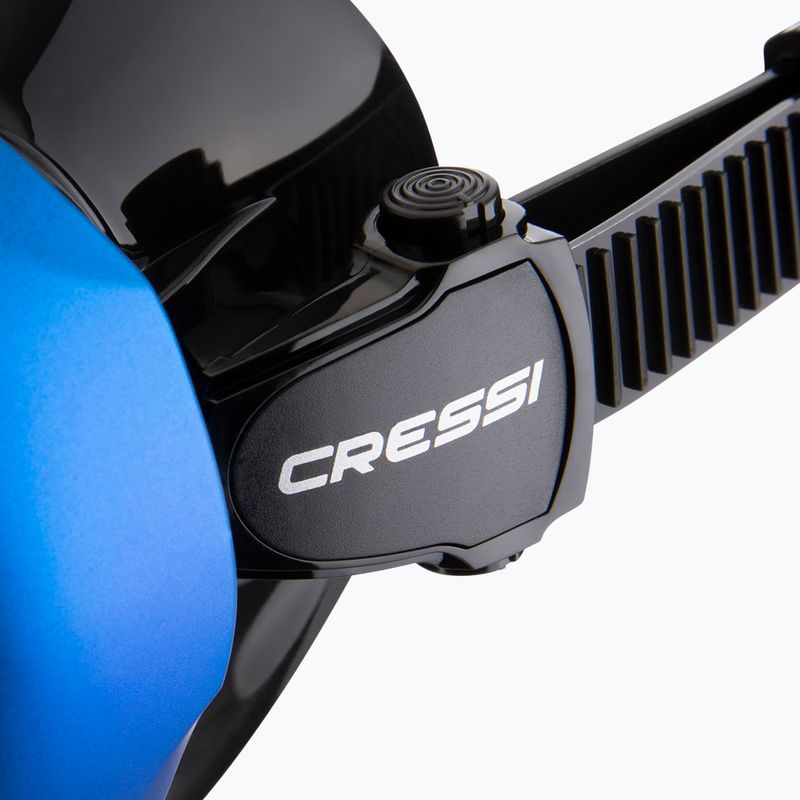 Cressi A1 Anti Fog búvármaszk fekete/kék 4