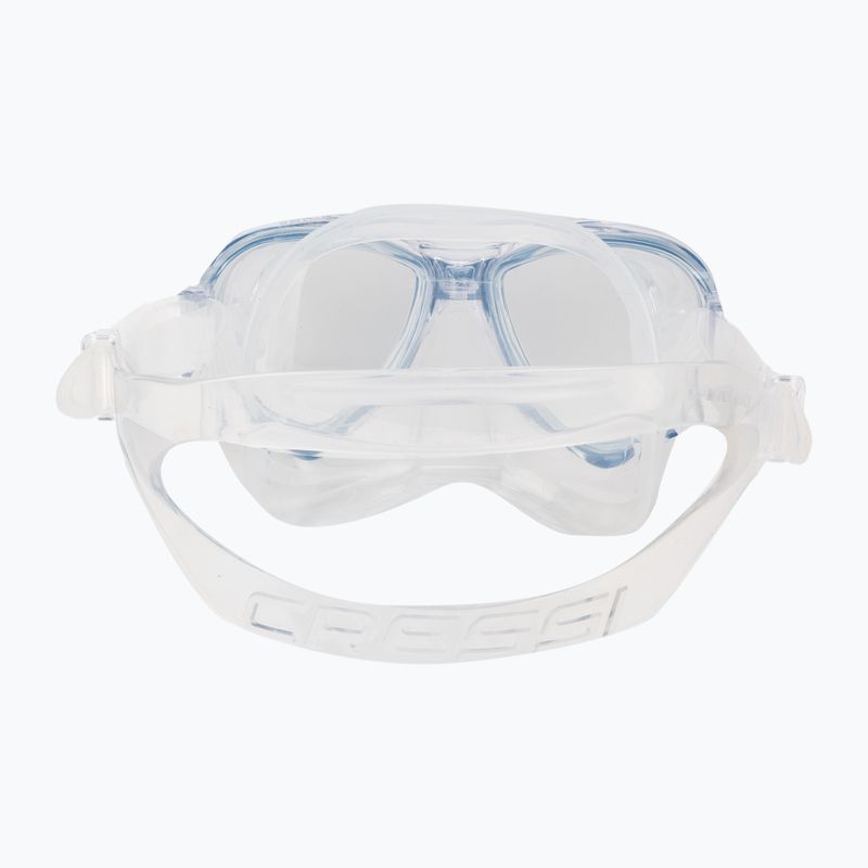 Cressi Gyermek Snorkel Set Perla Jr maszk + Minigringo Snorkel Clear Blue DM101220 5