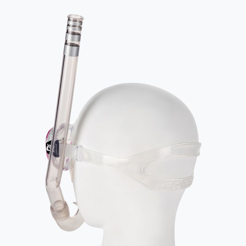 Cressi Perla Baby búvárszett maszk + snorkel rózsaszín DM101240 3