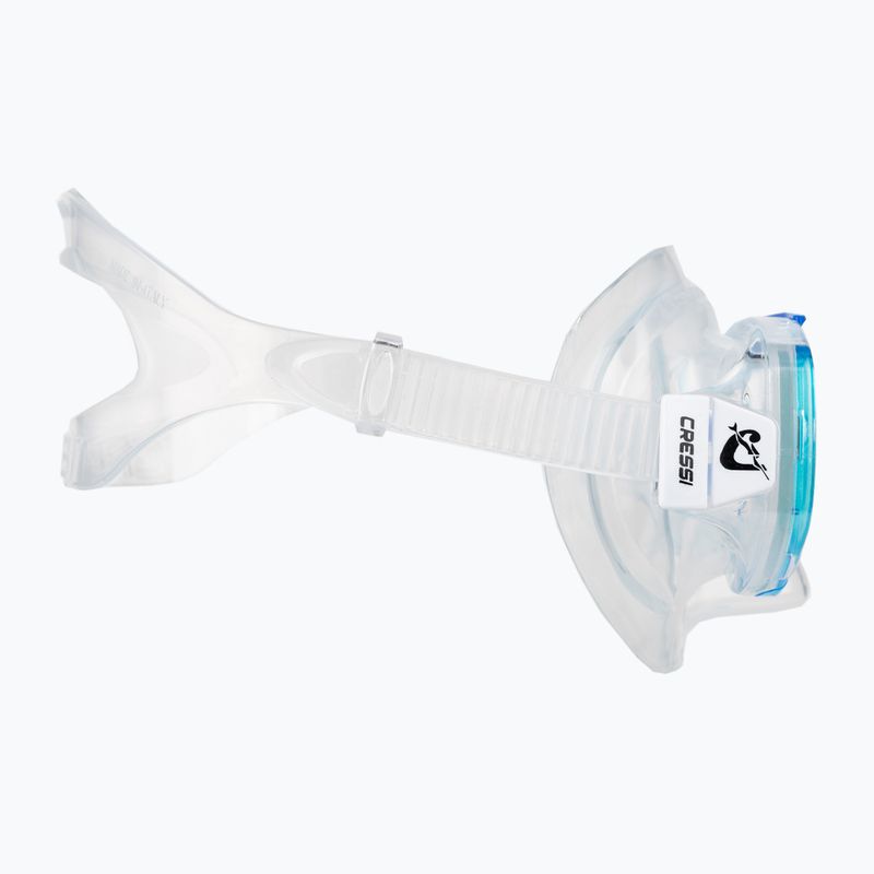 Cressi Perla tiszta kék búvármaszk DN207963 3