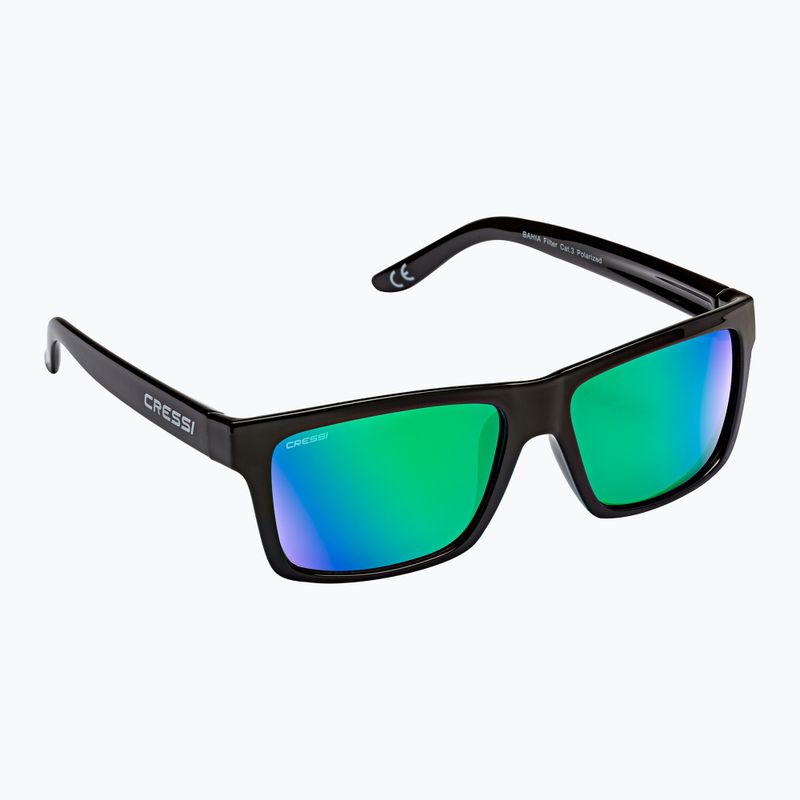Cressi Bahia Floating fekete-zöld napszemüveg XDB100703 5