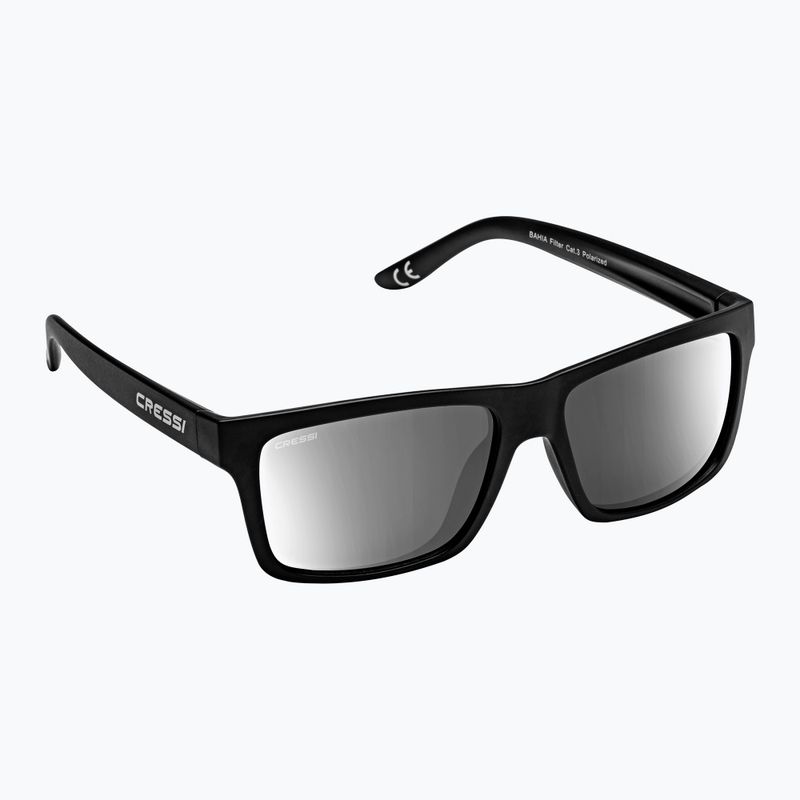 Cressi Bahia Floating fekete és ezüst napszemüveg XDB100704 5