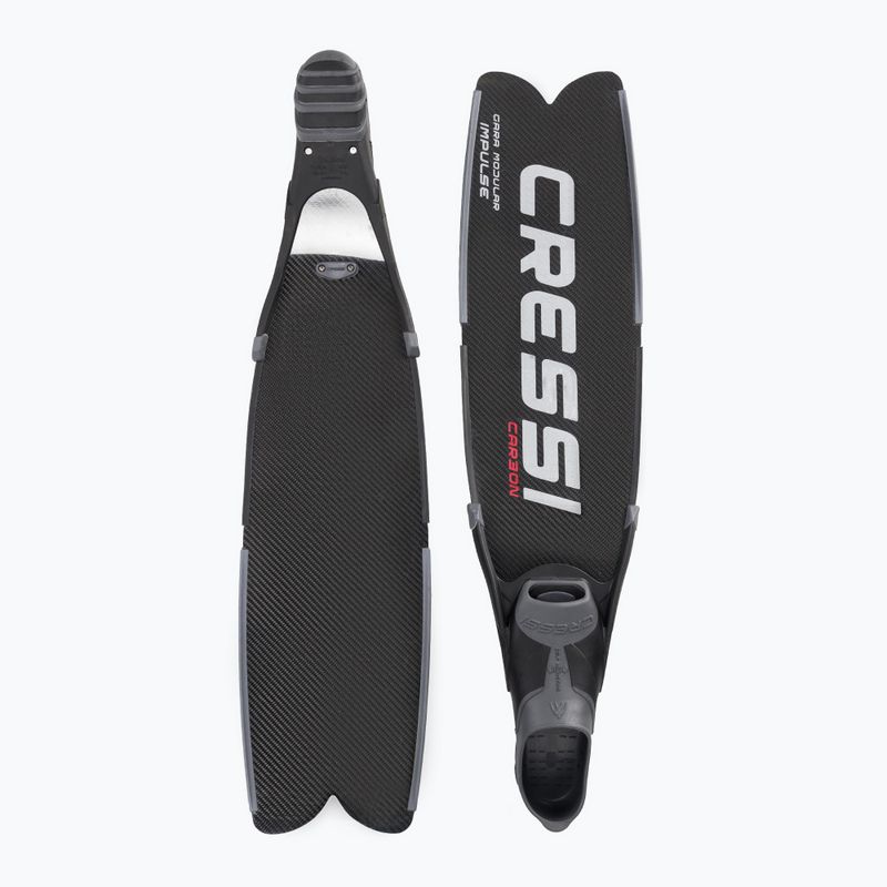 Cressi Gara Turbo Turbo Carbon búvárúszó uszonyok fekete BH165040 2