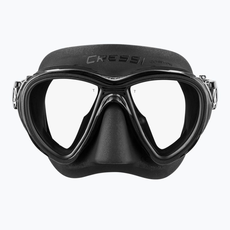 Cressi Quantum fekete/fekete búvármaszk 2