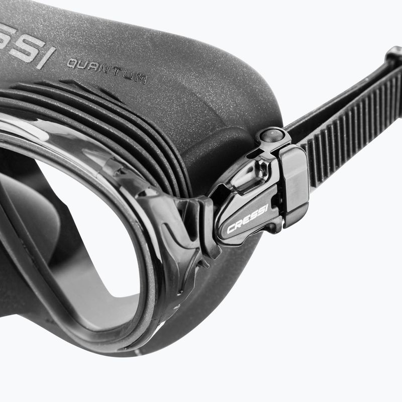 Cressi Quantum fekete/fekete búvármaszk 4