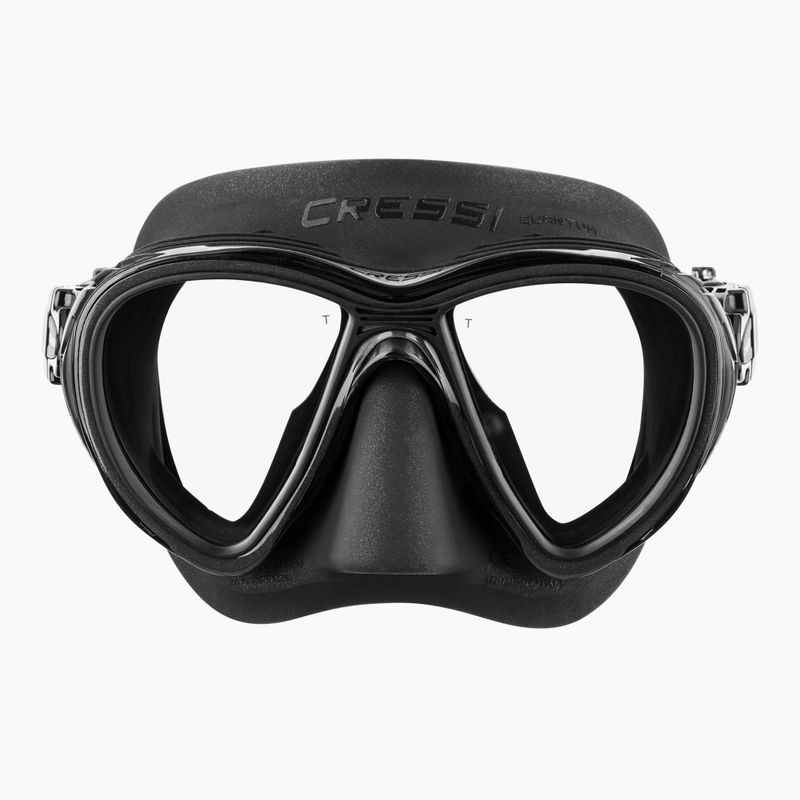 Cressi Quantum Ultravision fekete/ezüst búvármaszk 2