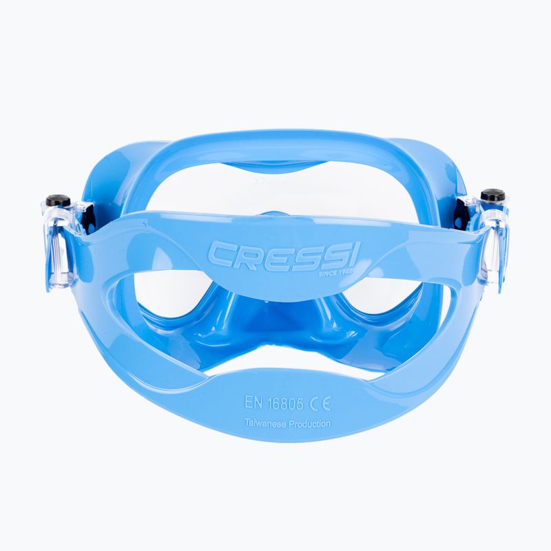 Cressi F1 búvárszett + Supernova Dry kék fém 5