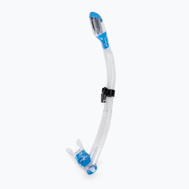 Cressi F1 búvárszett + Supernova Dry kék fém 6