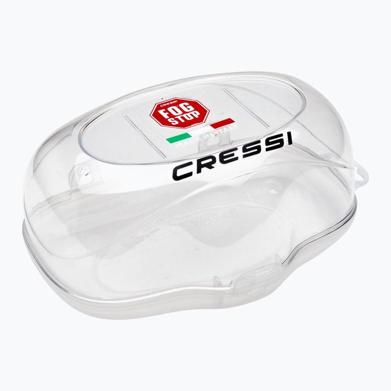 Cressi Atom kék fém/fekete búvármaszk 5