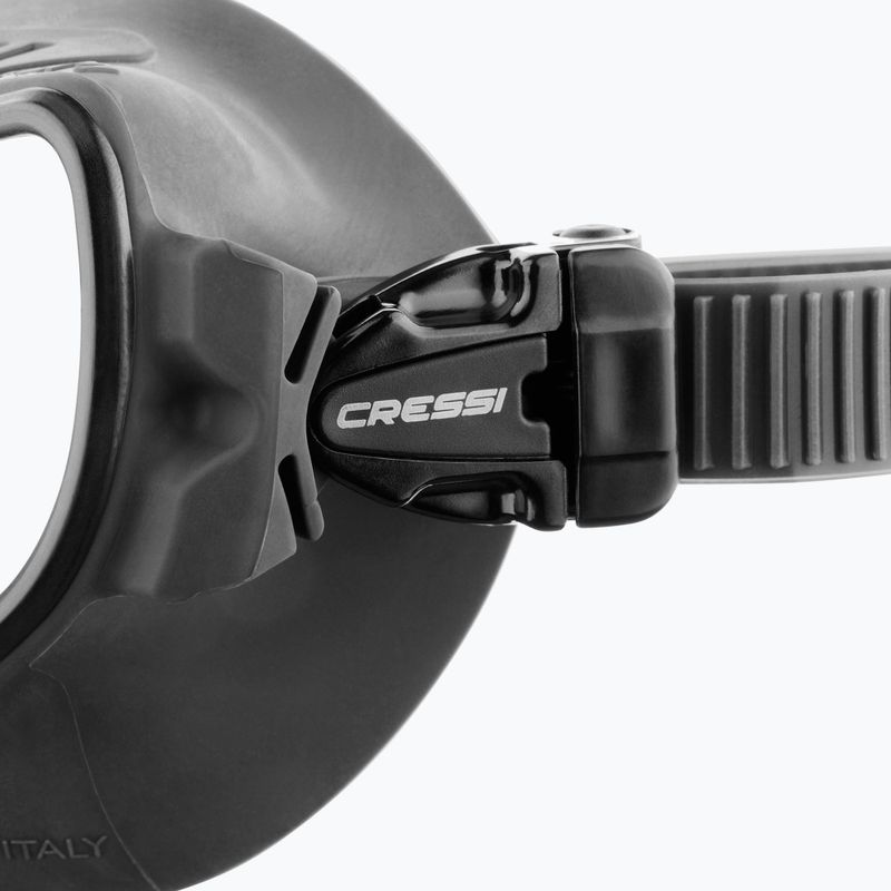Cressi Atom búvármaszk fekete/fekete 4