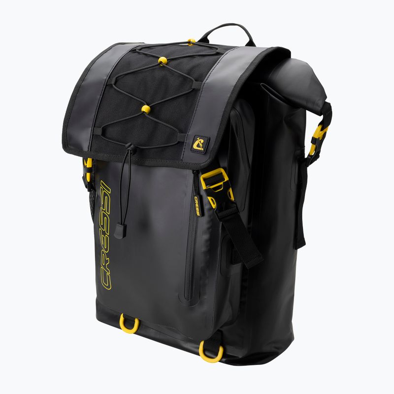 Cressi Venom Dry hátizsák 30 l fekete/sárga 3