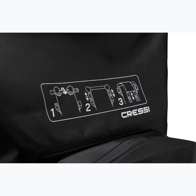 Cressi Venom Dry hátizsák 30 l fekete/sárga 7