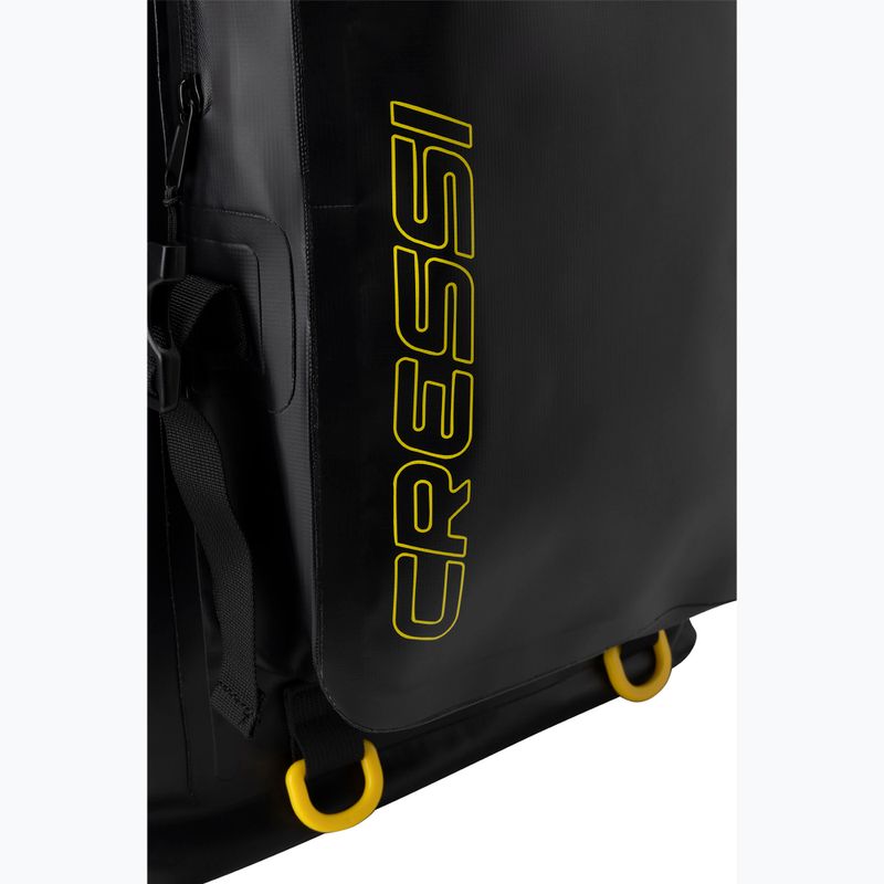 Cressi Venom Dry hátizsák 30 l fekete/sárga 12