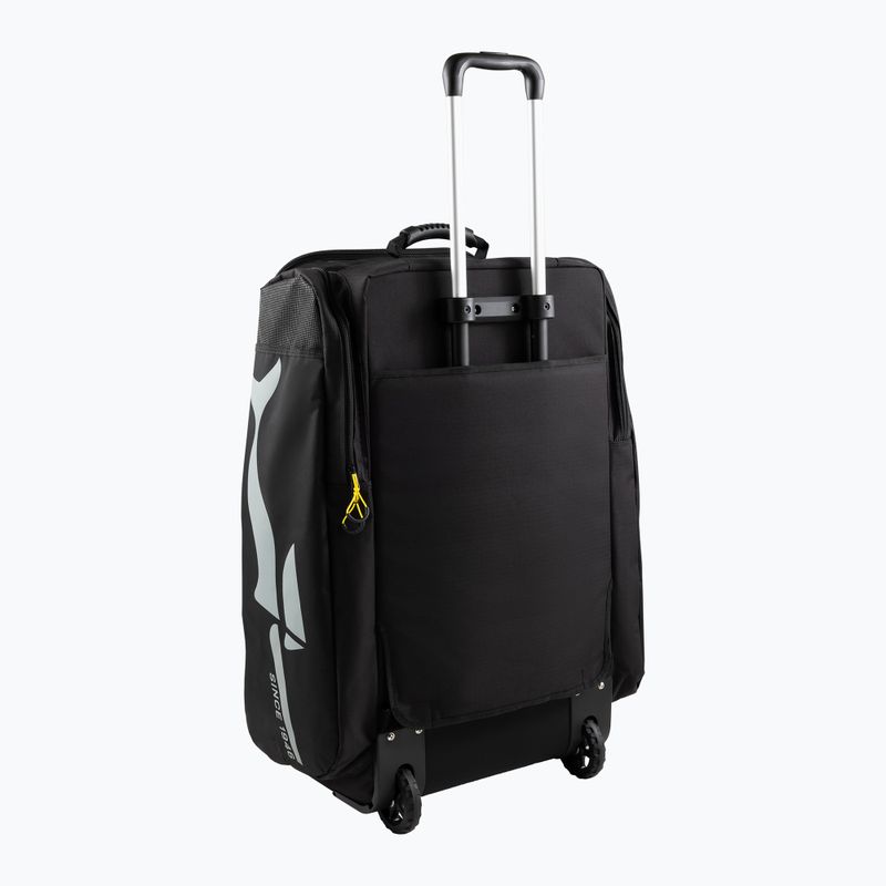 Cressi Moby 3 100 l utazótáska fekete/sárga 2