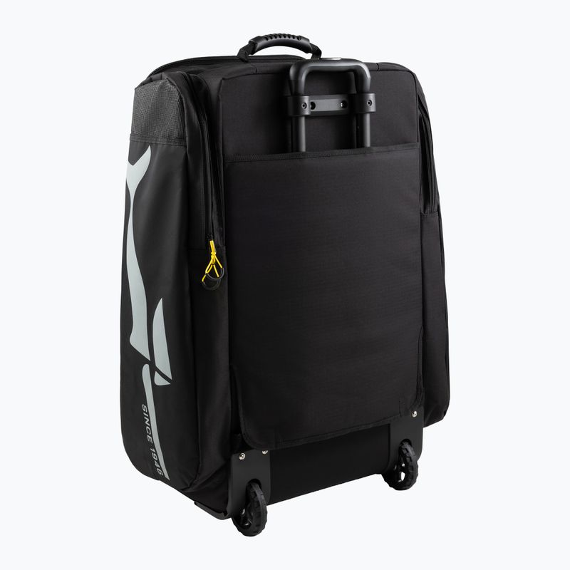 Cressi Moby 3 100 l utazótáska fekete/sárga 3