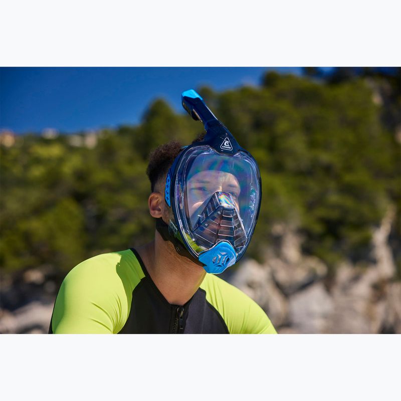 Cressi Bali Bali Full Face búvármaszk fekete/kék 7