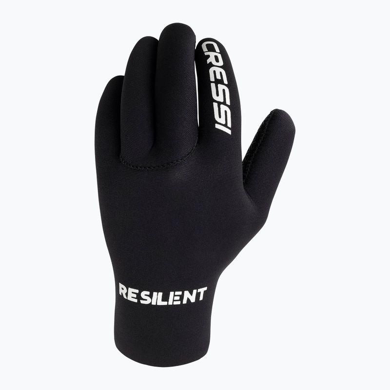 Cressi Resilient 2 mm-es neoprén kesztyű fekete 3