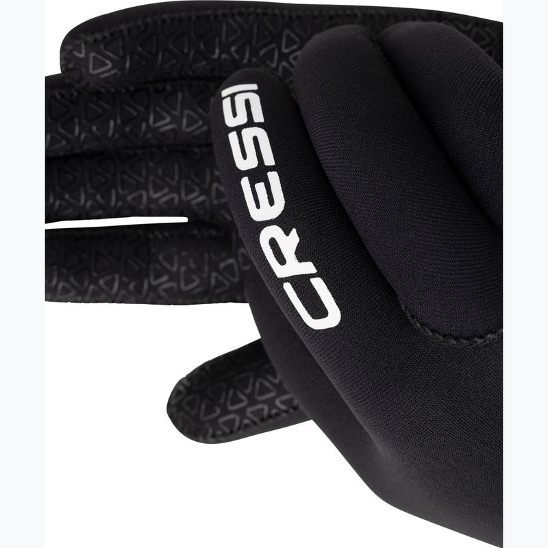 Cressi Resilient 2 mm-es neoprén kesztyű fekete 6