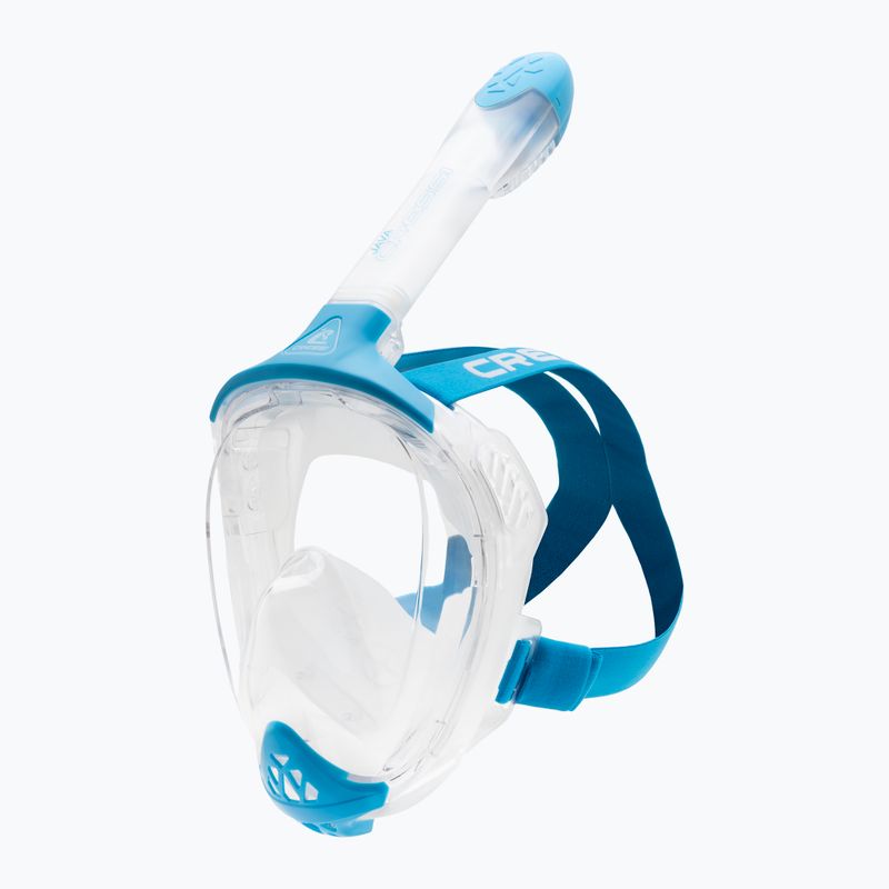 Teljes arcmaszk snorkelinghez Cressi Java Full Face clear/blue 2