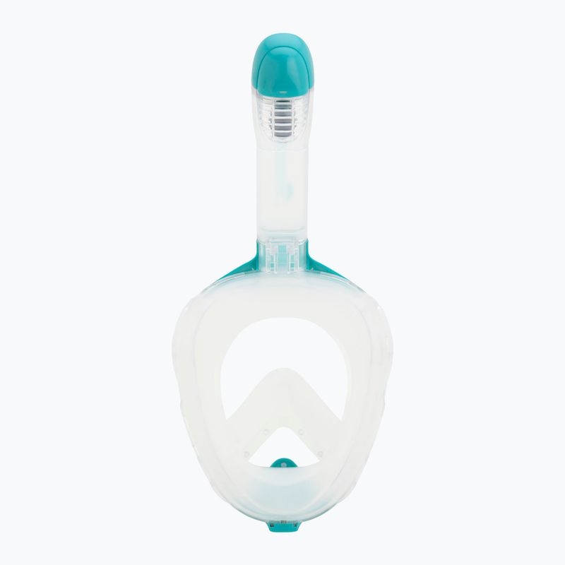 Teljes arcmaszk snorkelinghez Cressi Java Full Face clear/aquamarine 4