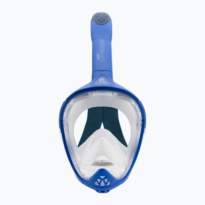 Teljes arcmaszk snorkelinghez Cressi Java Full Face blue/blue navy 3