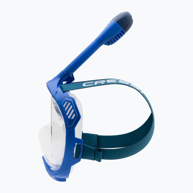 Teljes arcmaszk snorkelinghez Cressi Java Full Face blue/blue navy 6