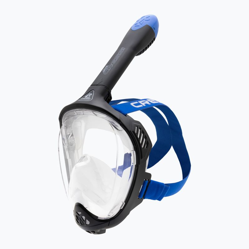 Teljes arcmaszk snorkelinghez Cressi Java Full Face black/blue 2