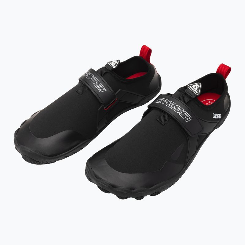 Cressi Geko fekete/piros vízicipő 3