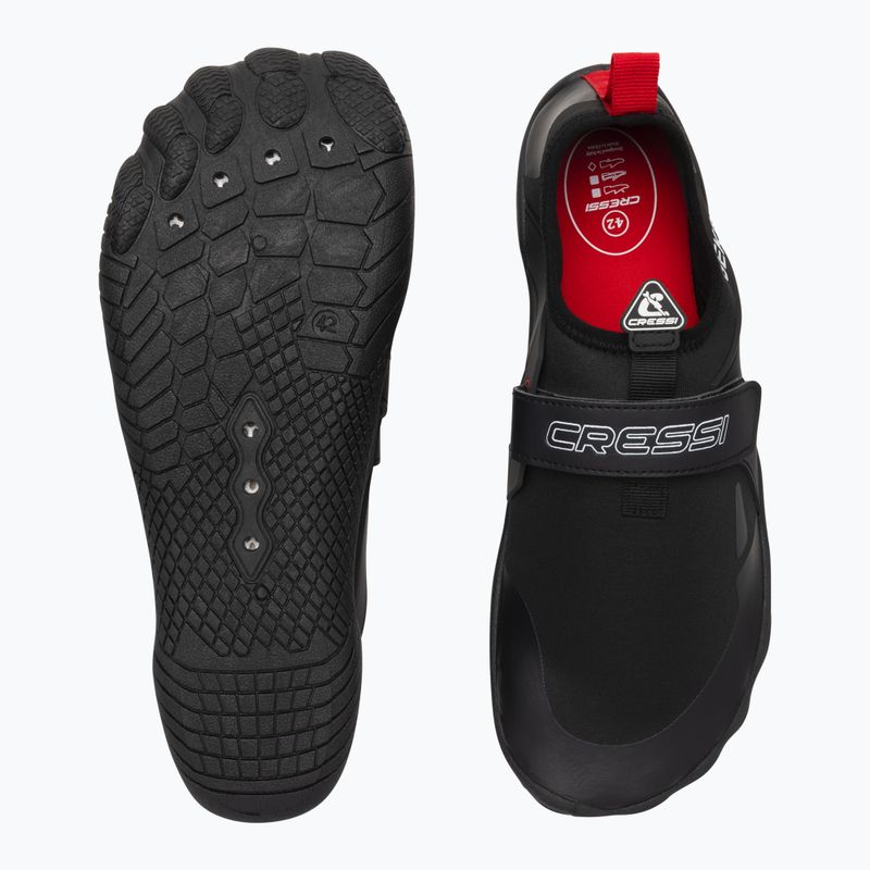 Cressi Geko fekete/piros vízicipő 4