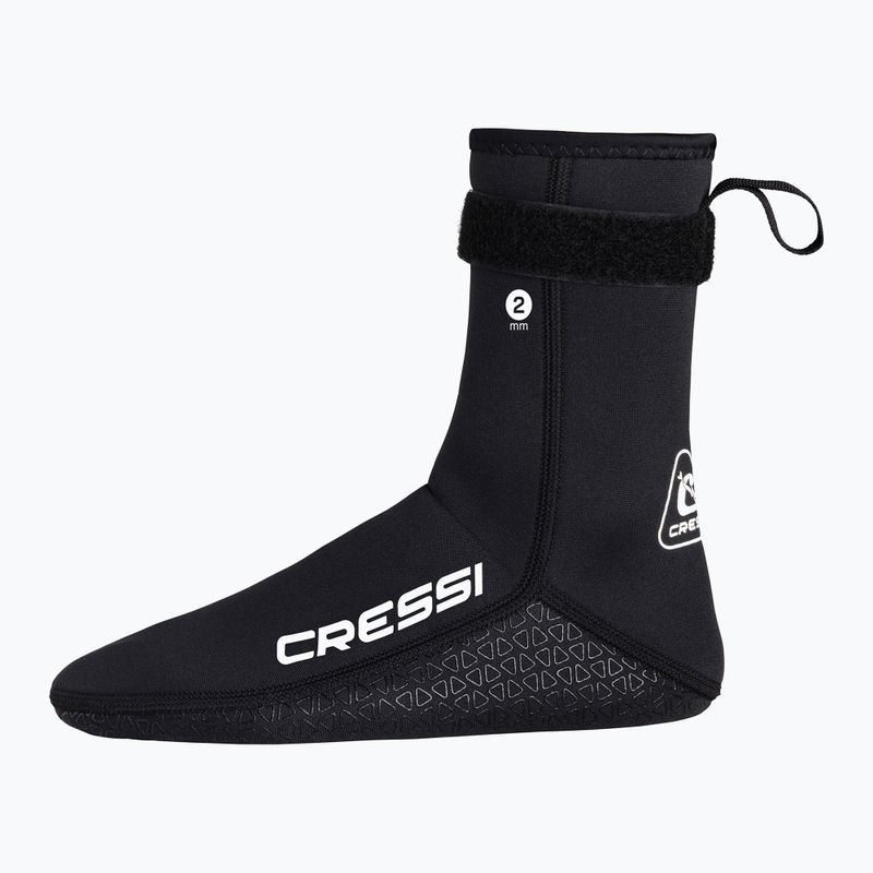 Cressi Guardian Mid-High 2 mm-es neoprén zokni fekete 2