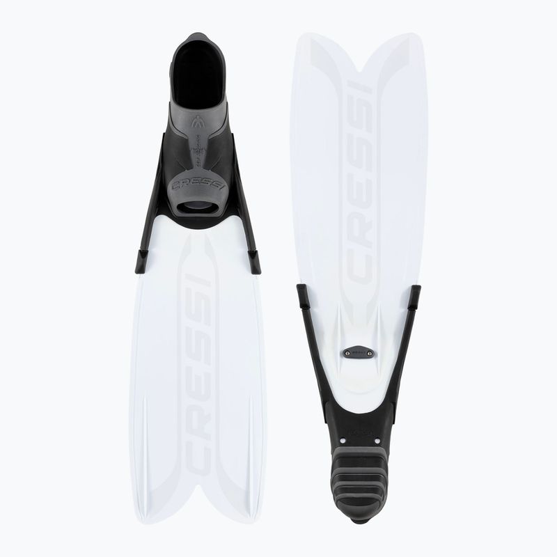 Cressi Gara Turbo Flex búvárúszó uszony fehér
