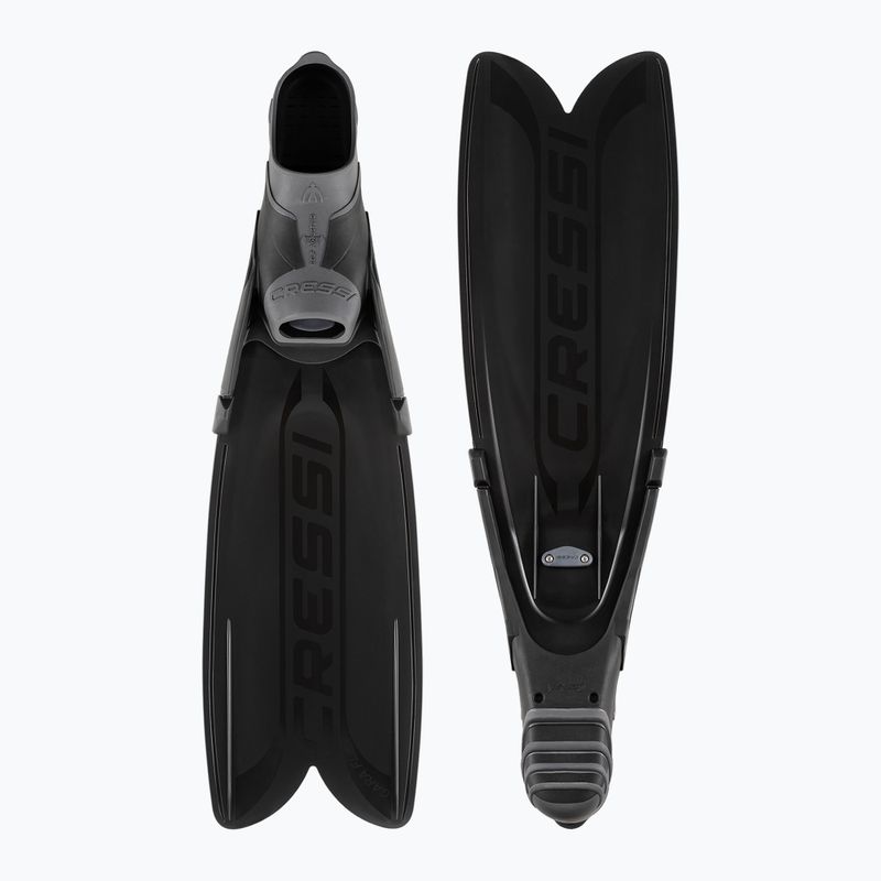 Cressi Gara Turbo Flex búvárúszó uszony fekete
