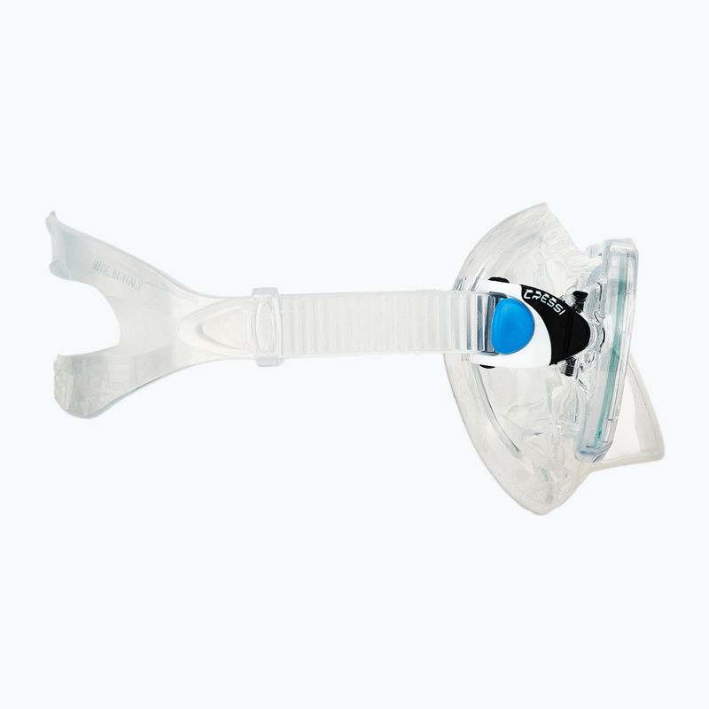 Cressi Marea + Seal Dry Jr átlátszó/zöld búvárszett 5