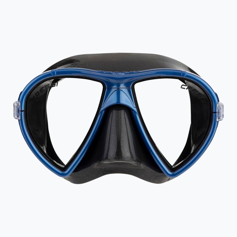 Cressi Ocean búvármaszk fekete/kék 2
