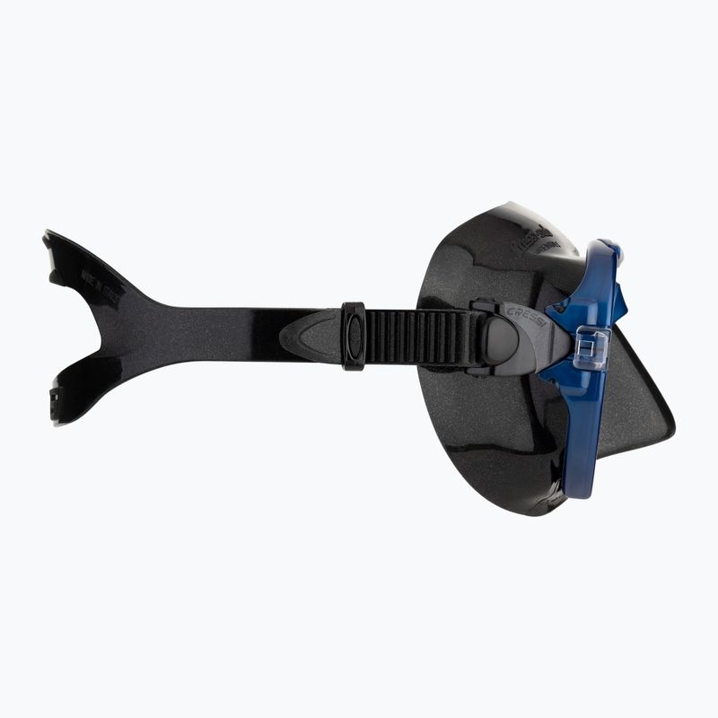 Cressi Ocean búvármaszk fekete/kék 3