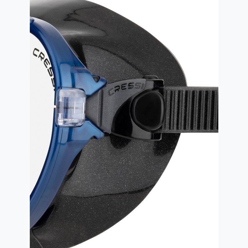 Cressi Ocean búvármaszk fekete/kék 4