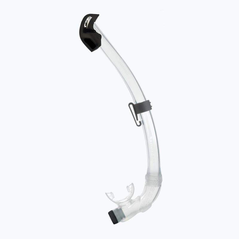 Cressi Seal Dry átlátszó/fekete snorkel