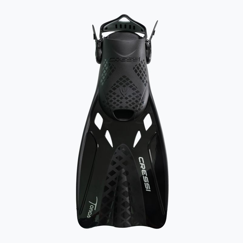 Cressi Baron + Tonga búvárszett fekete/fekete/fekete 3