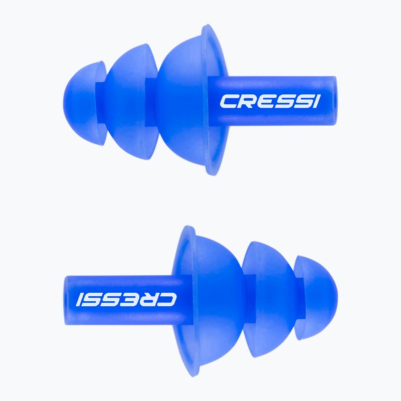 Cressi Aqua Kit füldugó + orrcsipesz kék 3