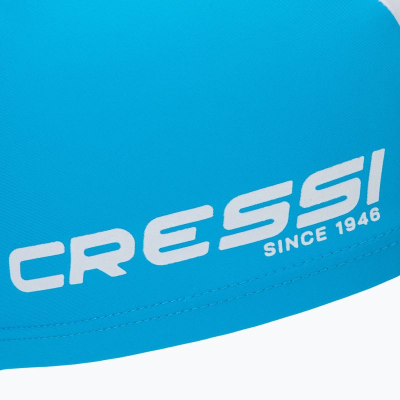 Cressi Tago azúrkék/fehér gyermek úszósapka 3
