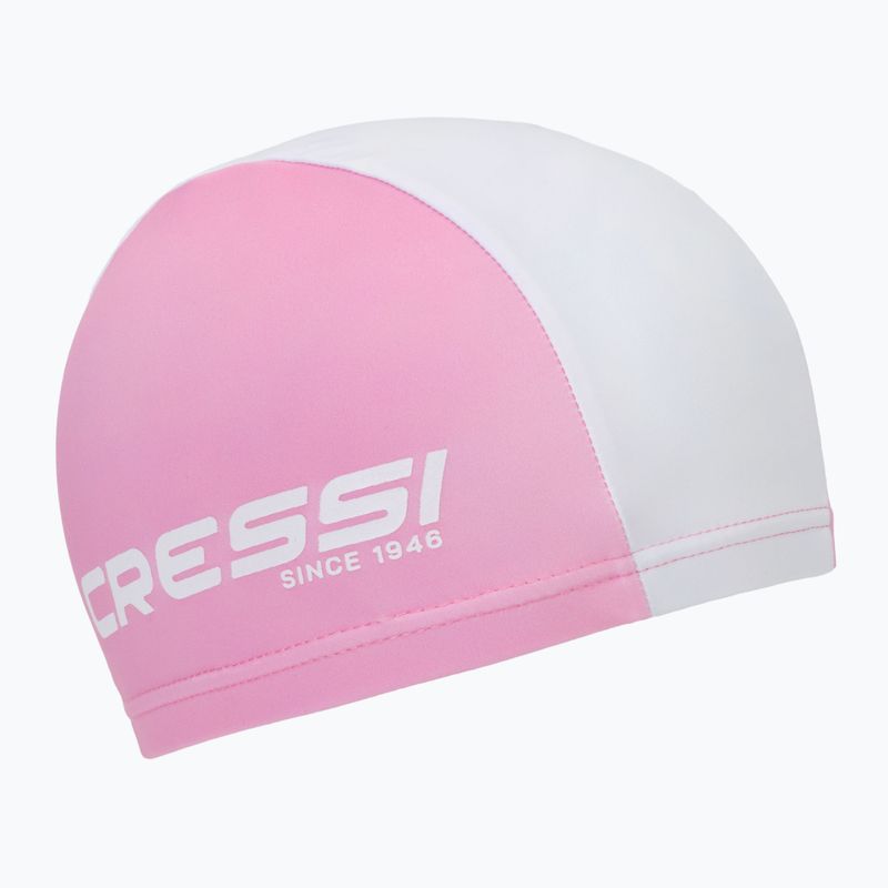 Cressi Tago rózsaszín/fehér gyermek úszósapka