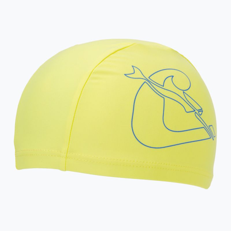 Gyermek úszósapka Cressi Tago lime/kék 2