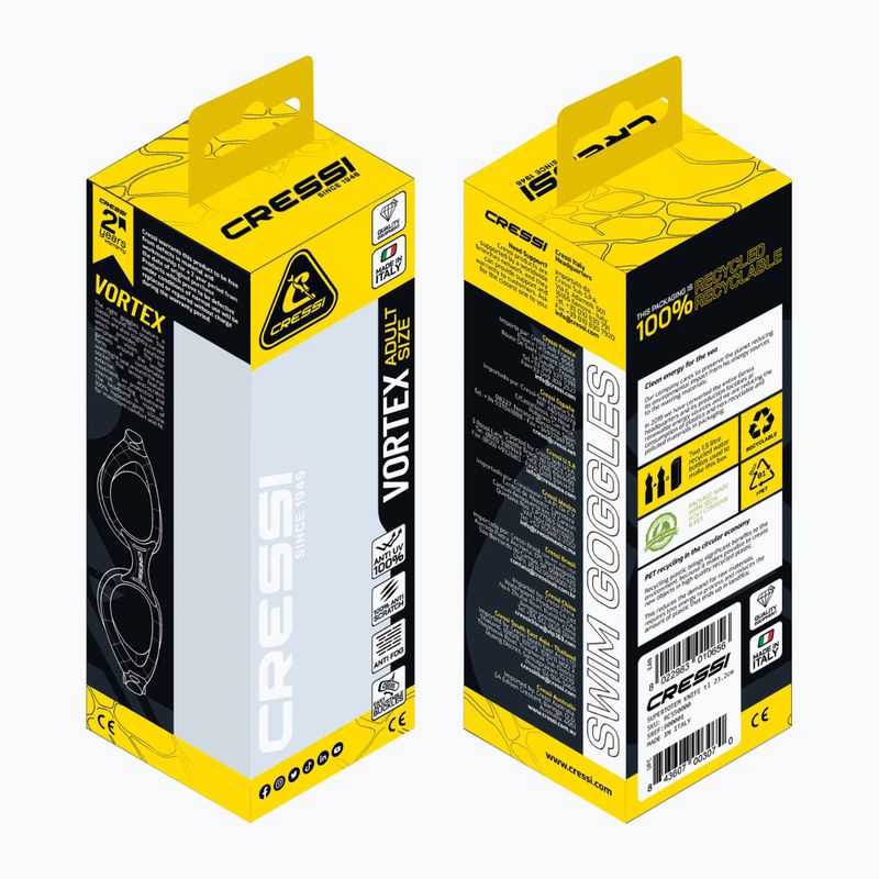 Cressi Vortex kék/kék úszószemüveg 2