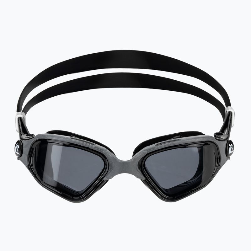 Cressi Clear Eyes úszószemüveg fekete/szürke füst 2